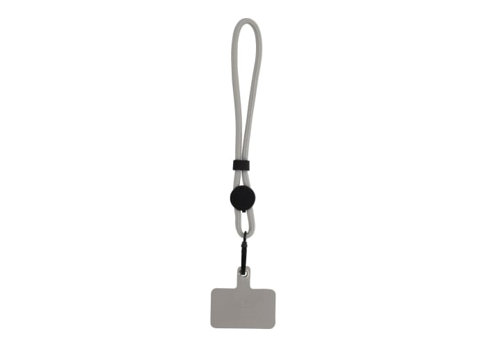 Sangle de téléphone au poignet promotionnelle Gris clair